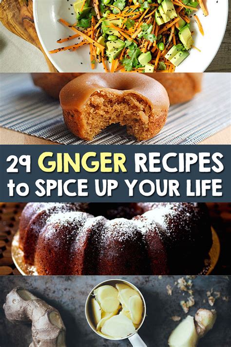 Ginger Recipes That Will Spice Up Your Life