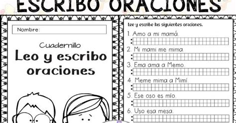Cuaderno De Fichas Imprimibles Para Aprender A Leer Y Escribir Fichas Y Ejercicios De