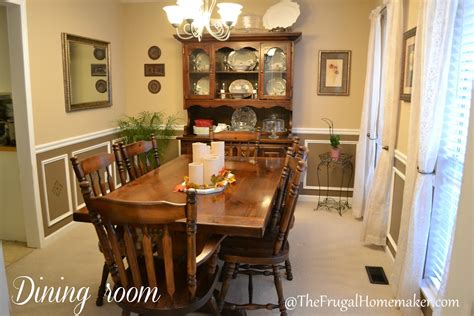 Happily Ever Before And After Week 4 Dining Room Makeover Via The Frugal