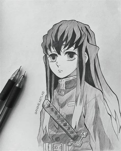 Animeartlab Shared A Photo On Instagram Quick Sketch Of Muichiro