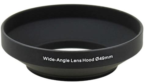 Big Lens Hood Profi Metal 49mm For Wide Angle 572091 Lens Hoods