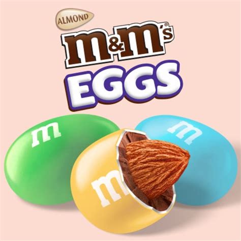 Mandms Almond Chocolate Egg Shaped Easter Candy Bag 92 Oz Food 4 Less