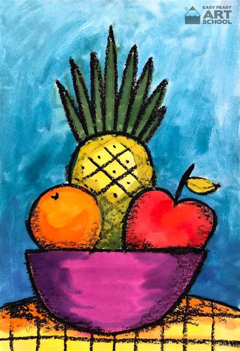 Still life features just inanimate objects, no animals or people, yet it still somehow manages to convey strong emotion. NEW Lesson: Simple Still Life - Online art lesson By Easy Peasy Art School. | Online art school ...