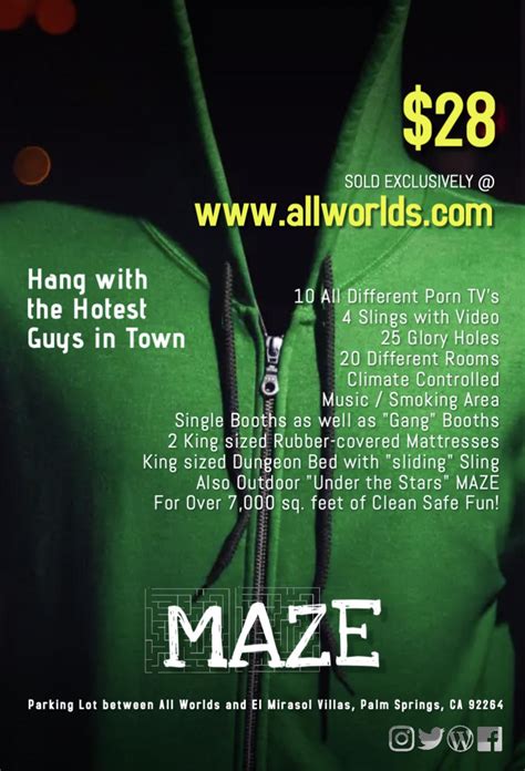 SAT NIGHT MAZE PASS JAN 14 Tickets In Palm Springs CA United States