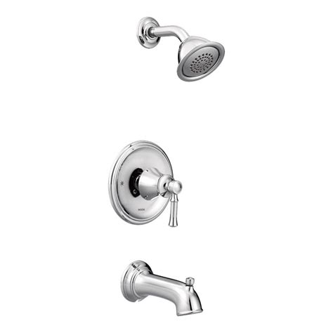 Maybe you would like to learn more about one of these? MOEN Dartmoor Posi-Temp WaterSense 1-Handle Wall-Mount Tub ...