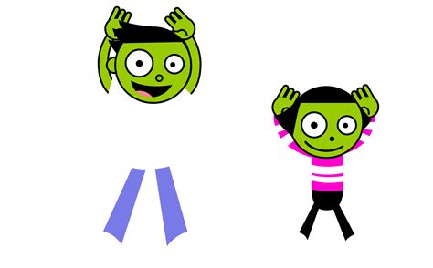Share the best gifs now >>>. PBS Kids GIF - Jumping Jacks by LuxoVeggieDude9302 on ...