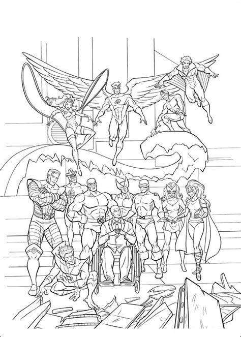 There are numerous free coloring book downloading that are connected to research, which can be great for. X men for kids - X Men Kids Coloring Pages