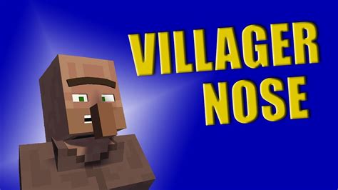 Villager Nose Minecraft Animation Youtube