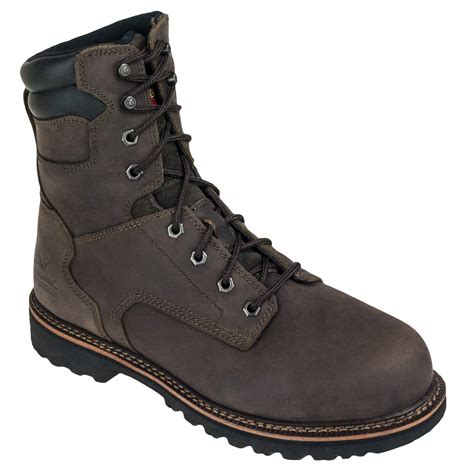 Thorogood Boots Mens 804 4279 Brown Steel Toe Eh V Series 8 Inch Work