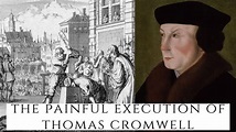 The PAINFUL Execution Of Thomas Cromwell - YouTube
