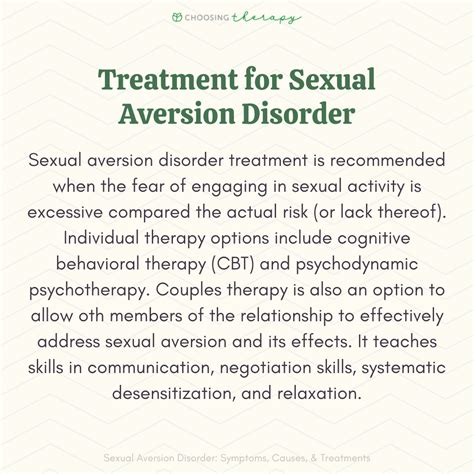 What Is Sexual Aversion Disorder