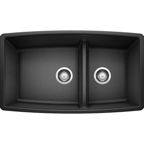 Blanco Performa Undermount Granite Composite 33 In 6040 Double Bowl