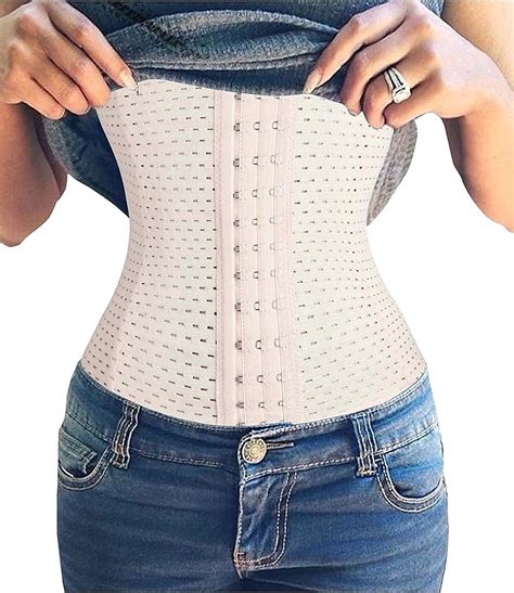 Tinglu Waist Trainer Corset Breathable And Invisible Waist Shaper Training Waist Cincher For