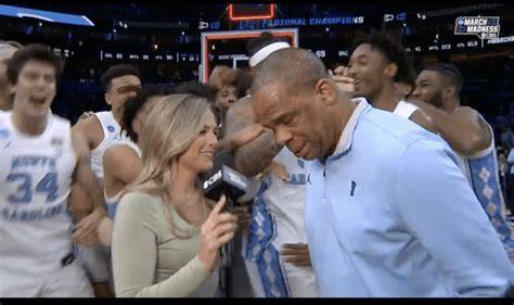 Video Hubert Davis Postgame CBS Interview Is Going Viral The Spun What S Trending In The