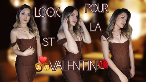 look pour la st valentin grwm youtube