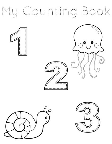 Number Printables For Toddlers