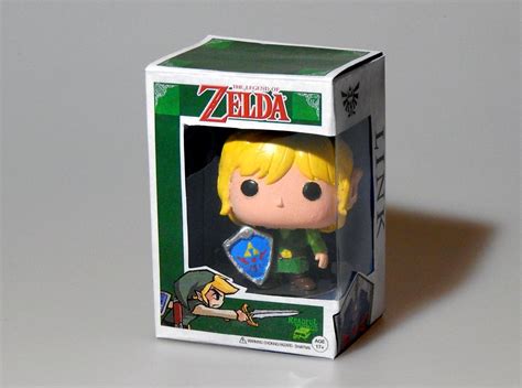 The Legend Of Zelda Link Figurine Personnalisée Boîte