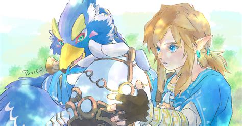 Link Revali Link Breath Of The Wild Twitterログ24 リバリン Pixiv