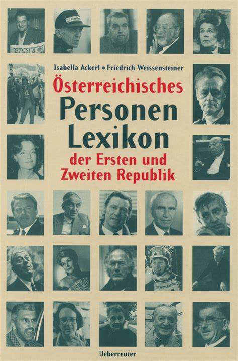 Österreichisches Personenlexikon 1992 Bücher Kunst Und Kultur Im