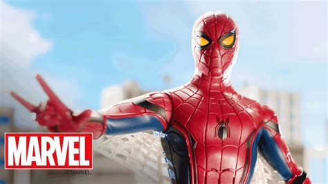 Marvel Spider Man Homecoming Tech Suit Spider Man Official Tv