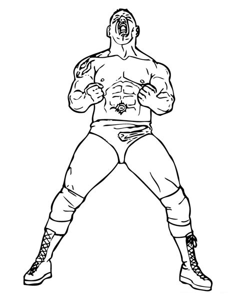 Resultado De Imagen Para Wwe Imagenes Para Colorear W Vrogue Co