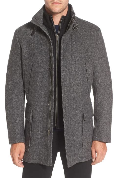 Buy dockers wool blend car coat with bib at jcpenney.com today and get your penney's worth. Cole Haan Wool Blend Car Coat with Removable Knit Bib ...