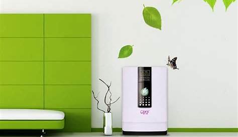 Smart Green Air Purifier Netative Ion Air Filter