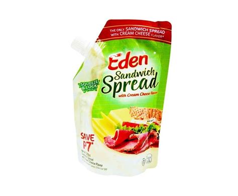 Eden Sandwich Spread With Cream Cheese Flavor 220mL