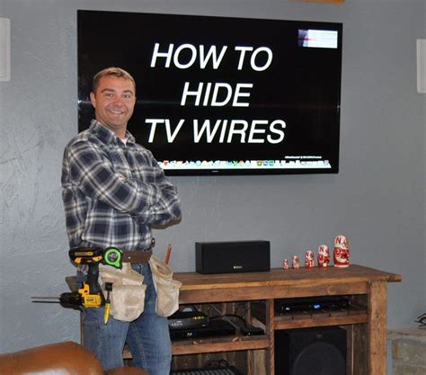 Hiding Cable Box For Wall Mounted Tv