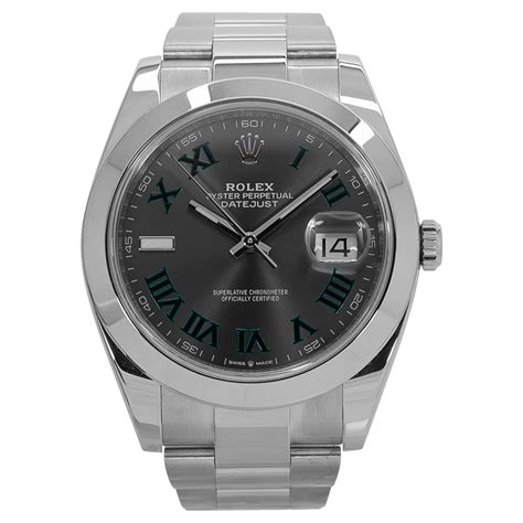 Rolex Oyster Perpetual Datejust 41 Stainless Steel 126300 Luxe Watches