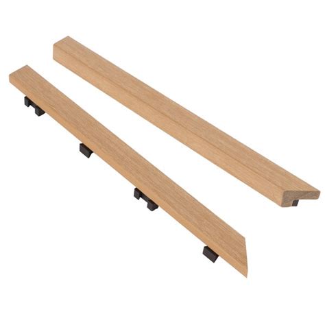 The rocksolid composite deck refresh product line is an all encompassing solution. NewTechWood 12" x 1" Composite Interlocking Deck Corner ...