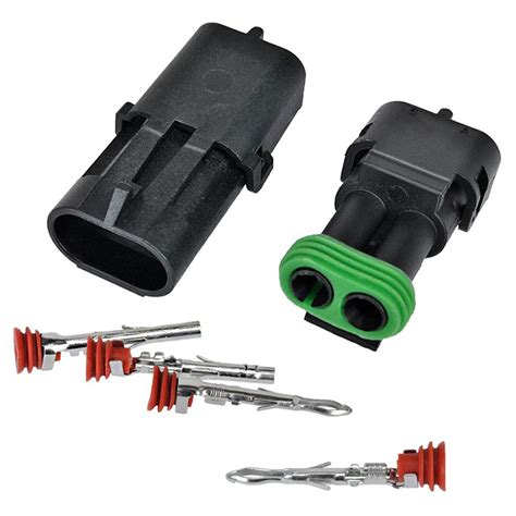 2x10 Kit 2 Pin Way Waterproof Electrical Connector Series Terminals