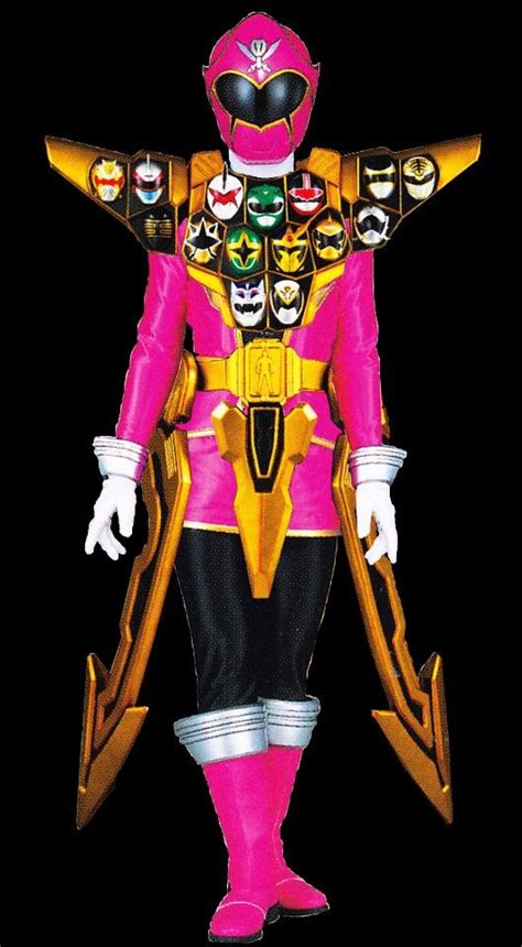 Emma Pink Super Megaforce Ranger Gold Mode Power Rangers Super
