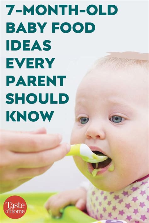 It is also a transitional age where they have some mobility, and hence a good diet is very here is our delectable list of ideas you can try it for a 7 months baby food. Parents, Here's What You Should Be Feeding Your 7-Month ...