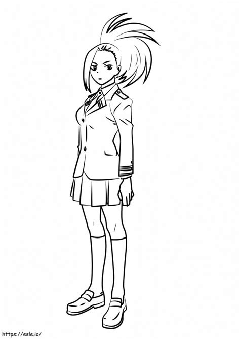 Nana Shimura From My Hero Academia Coloring Page