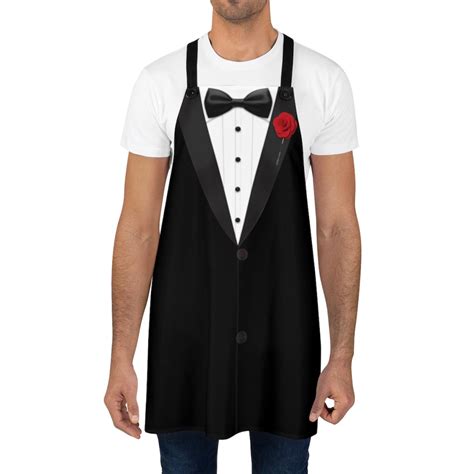 Chef Apron Formal Tuxedo Quality Chefwear Cooking Etsy
