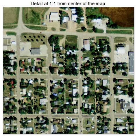 Aerial Photography Map Of New Salem Nd North Dakota