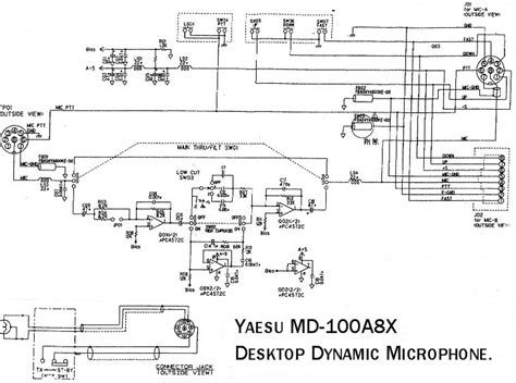 Yaesu Md 100 Wiring Diagram Th9468 Power Supply Schematic Diagram