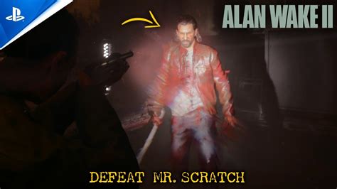 Defeat Mr Scratch Boss Alan Wake Ii Youtube