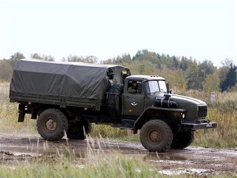 1996 Ural 43206 0111 41 Military 4x4 Truck Trucks Wallpapers Hd