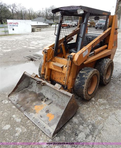 1987 Case 1835c Skid Steer No Reserve Auction On Wednesday May 15