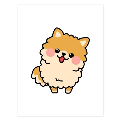 Pomeranian Dog Kawaii Shop Kawaii Mini Drawings Cute Kawaii