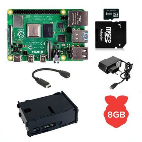 Raspberry Pi 4 Model B 8gb Starter Kit Compleet