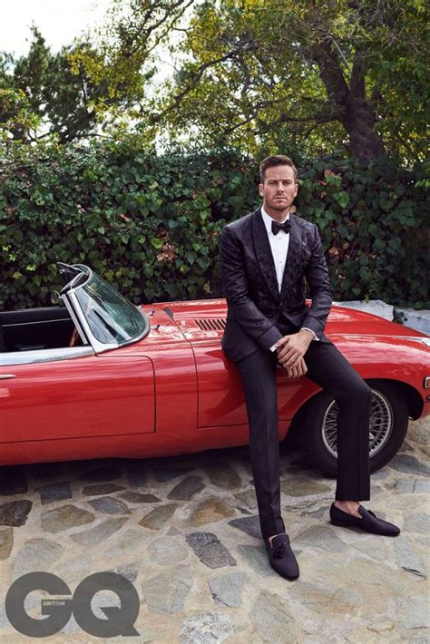 Actor Armie Hammer For British Gq March 2019 Fashionably Male