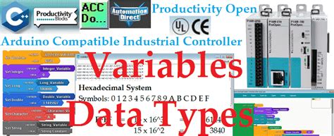 Productivity P1am Arduino Variables Data Types Acc Automation