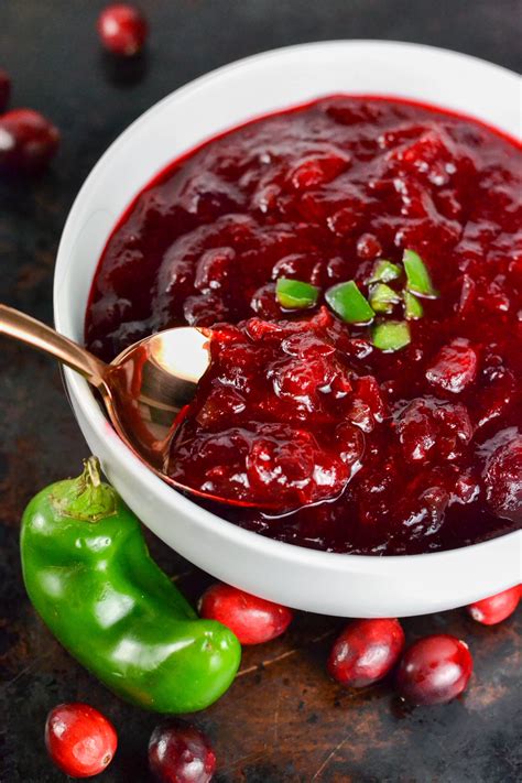 Spicy Jalape O Cranberry Sauce Recipe