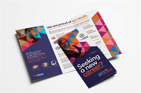 Recruitment Agency Tri-Fold Brochure Template in PSD, Ai & Vector ...