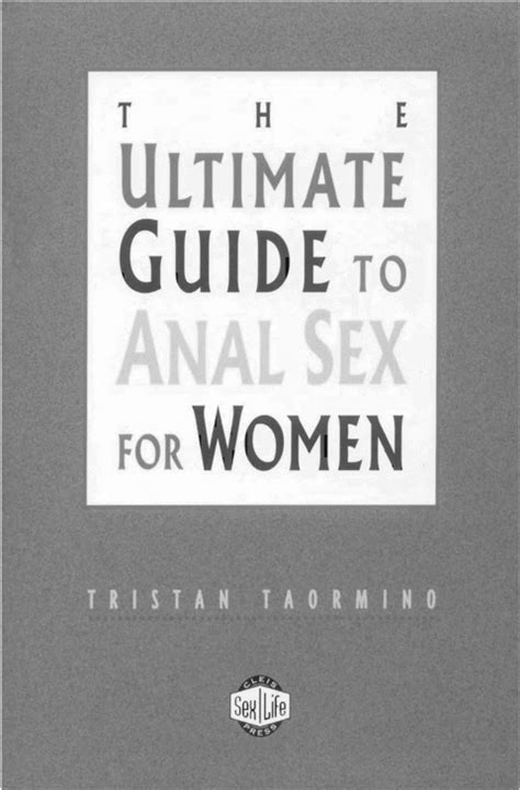 The Ultimate Guide To Anal Sex For Women Tradebit