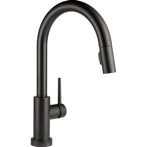 Delta Trinsic Single Handle Pull Down Sprayer Kitchen Faucet With