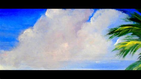 Well, for that, you will need some grey paint. How to paint beautiful FlUFFY CLOUDS with Acrylic Paint 6 ...